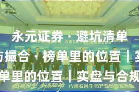 永元证券 · 避坑清单 · 技术与撮合 · 榜单里的位置｜实盘与合规版