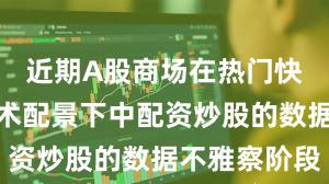 近期A股商场在热门快速轮动技术配景下中配资炒股的数据不雅察阶段